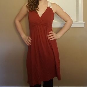 Elle Lace Strap Wrap Esc Dress